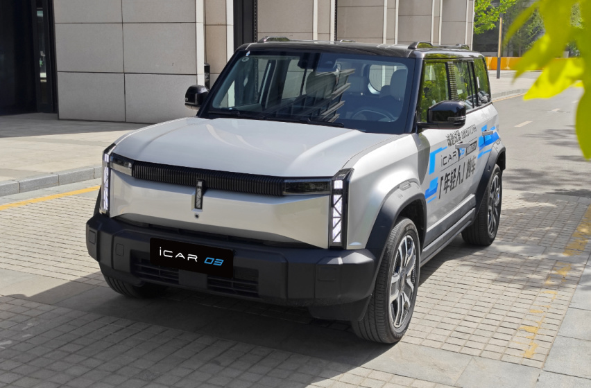 奇瑞iCAR 03T申报图公布 增加越野风套件