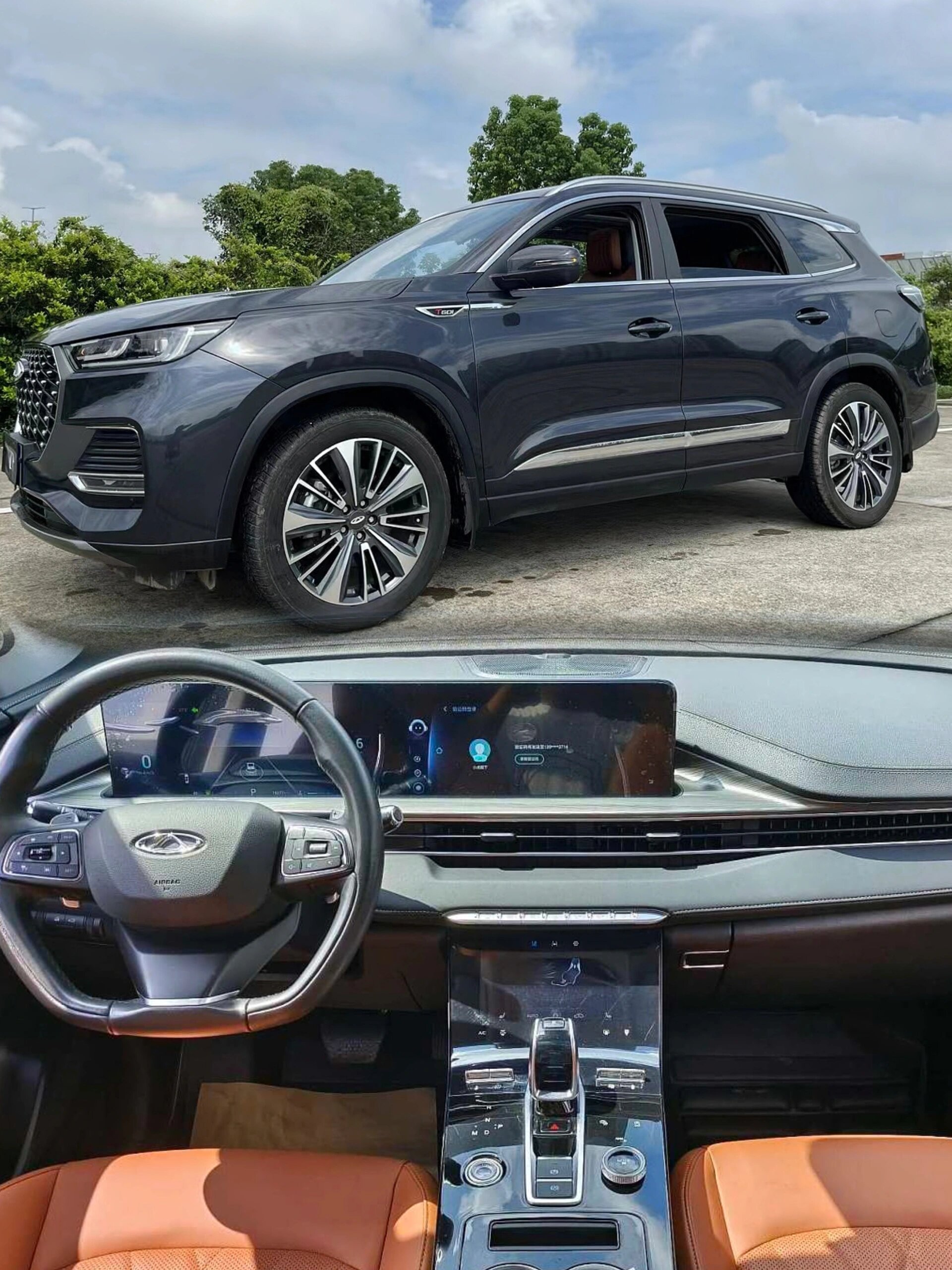 头等舱内饰/新增2.0T动力，到店实拍瑞虎8鲲鹏版